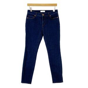 LOFT Jeans Women's Size 4/27 Blue‎ Skinny Denim Dark Wash Tapered